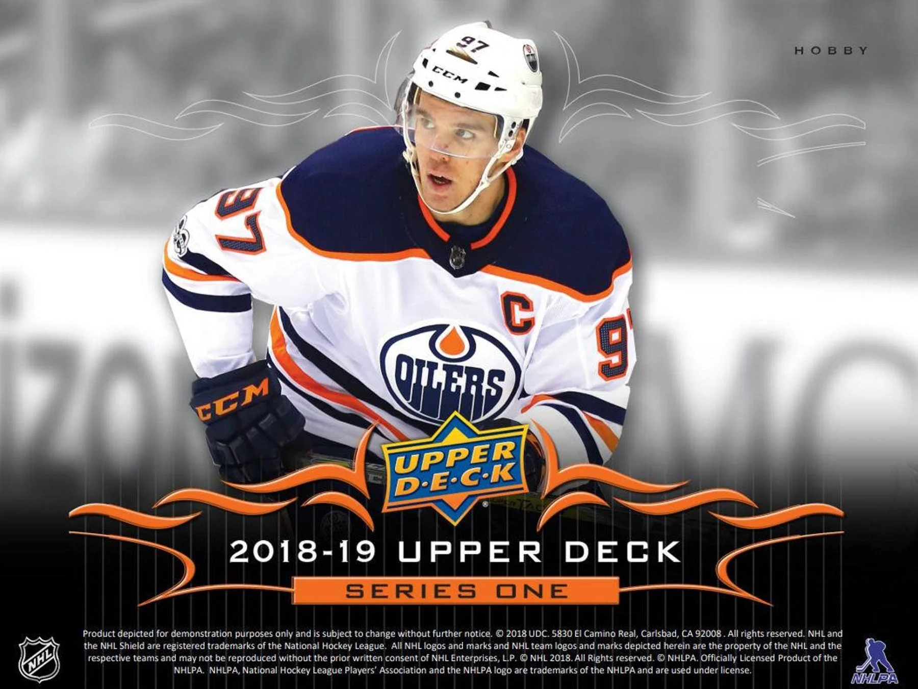 2018-19 Upper Deck Series 1 Hockey Hobby Box - Image 2