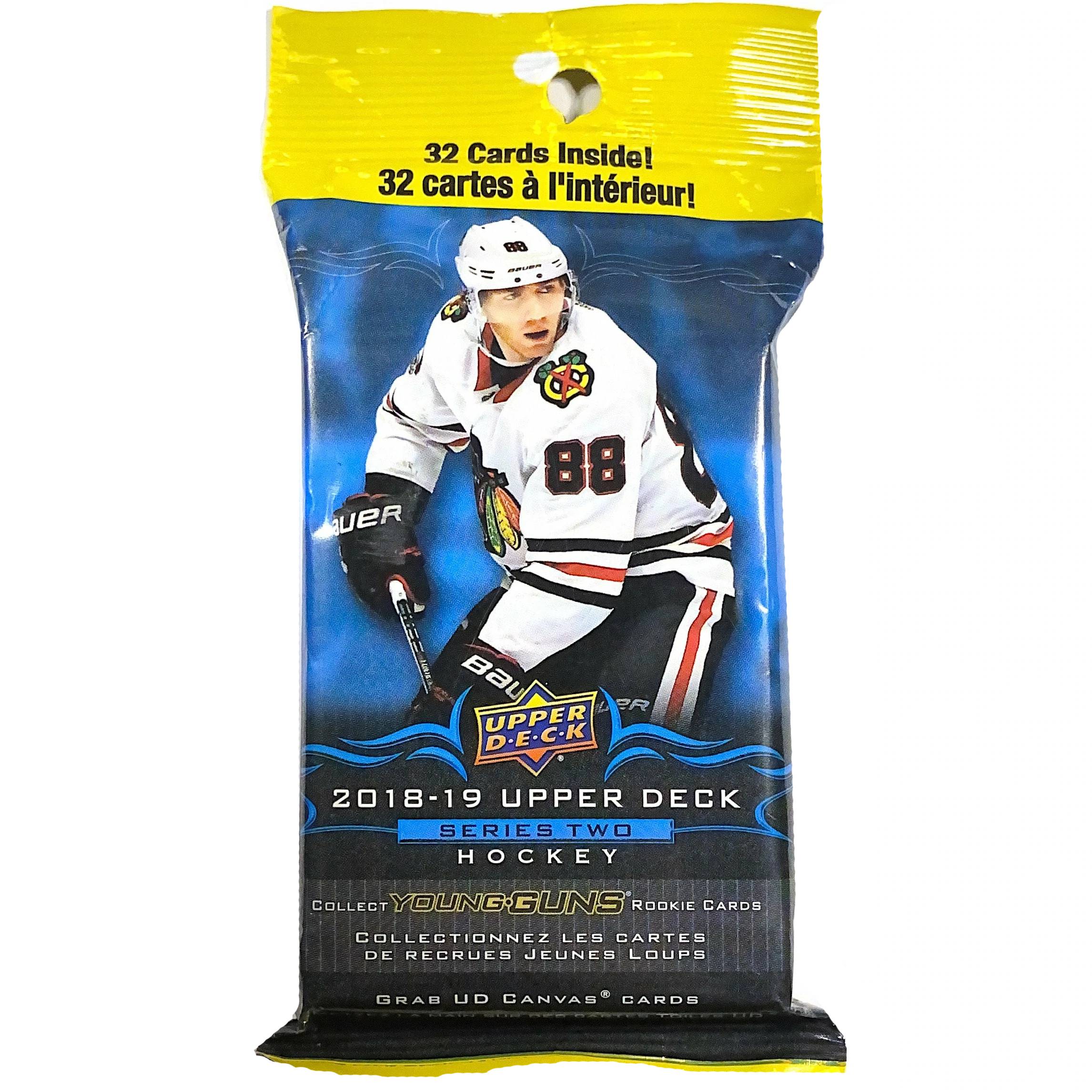 2018-19 Upper Deck Series 2 Hockey Fat Pack (Lot of 2) - Image 2