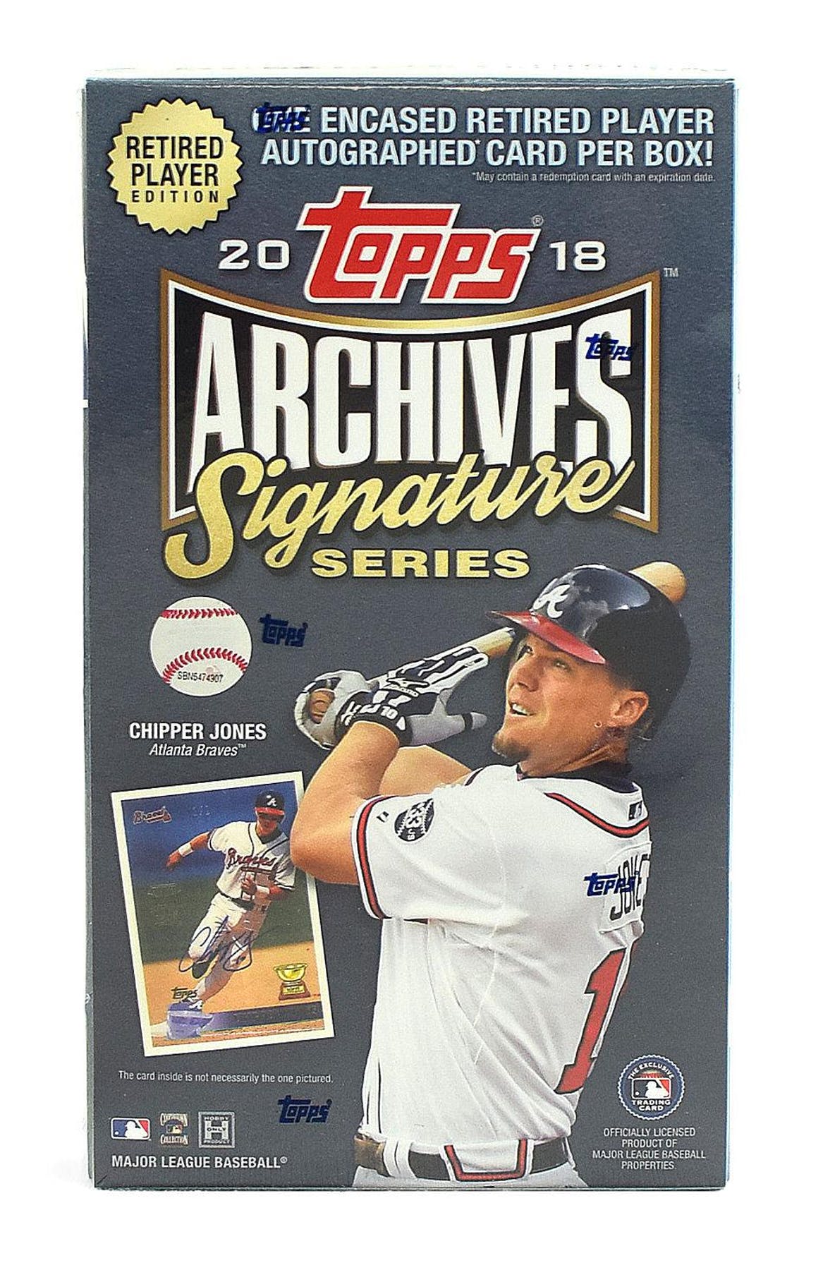 2018 Topps Archives Signature Series "Retired Player Edition" Baseball Hobby Box