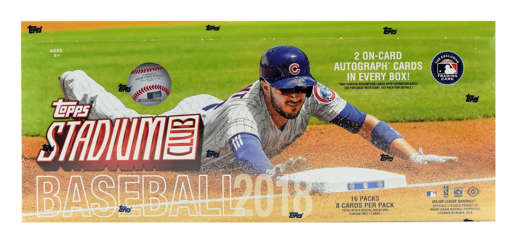 2018 Topps Stadium Club Baseball Hobby Box
