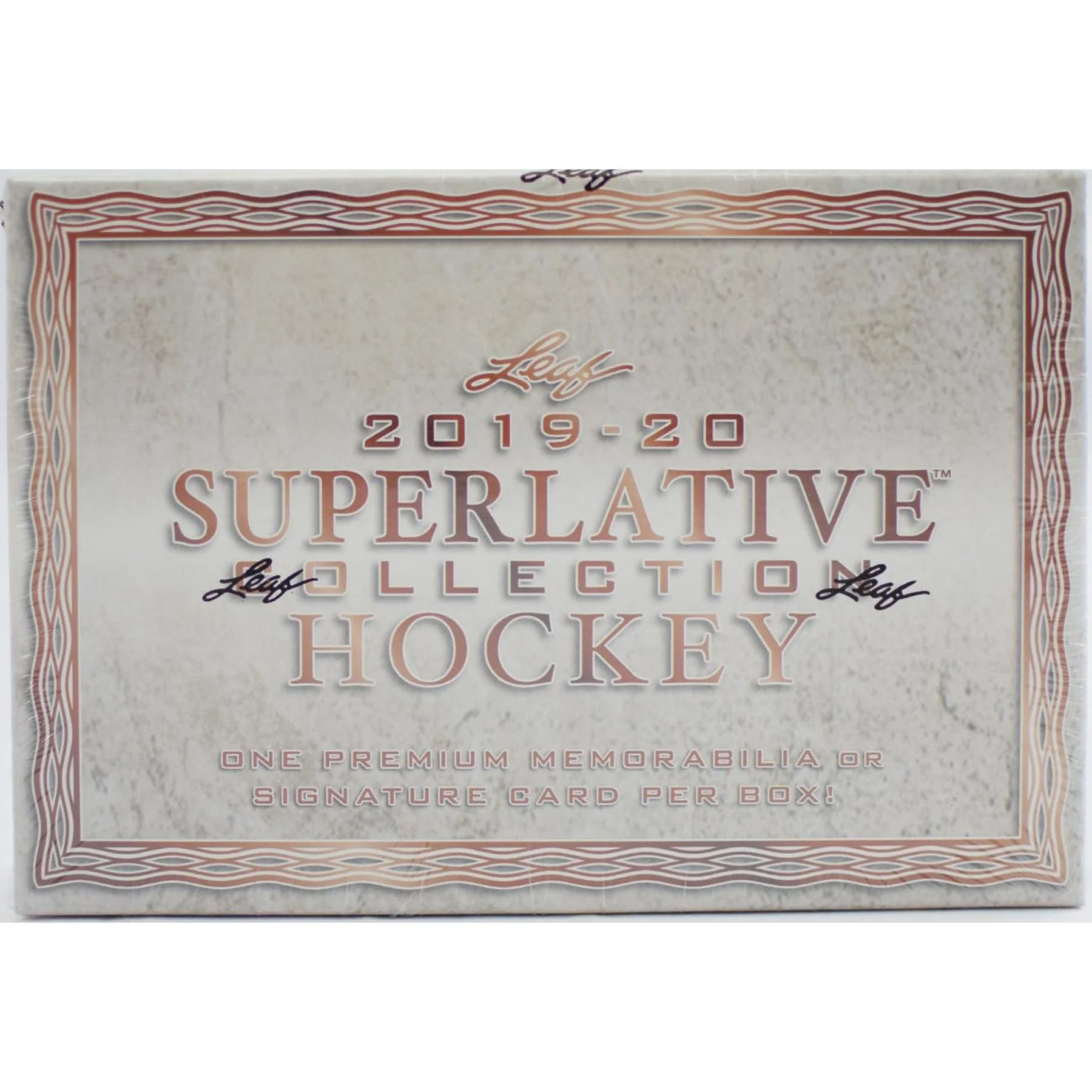 2019-20 Leaf Superlative Collection Hockey Hobby Box