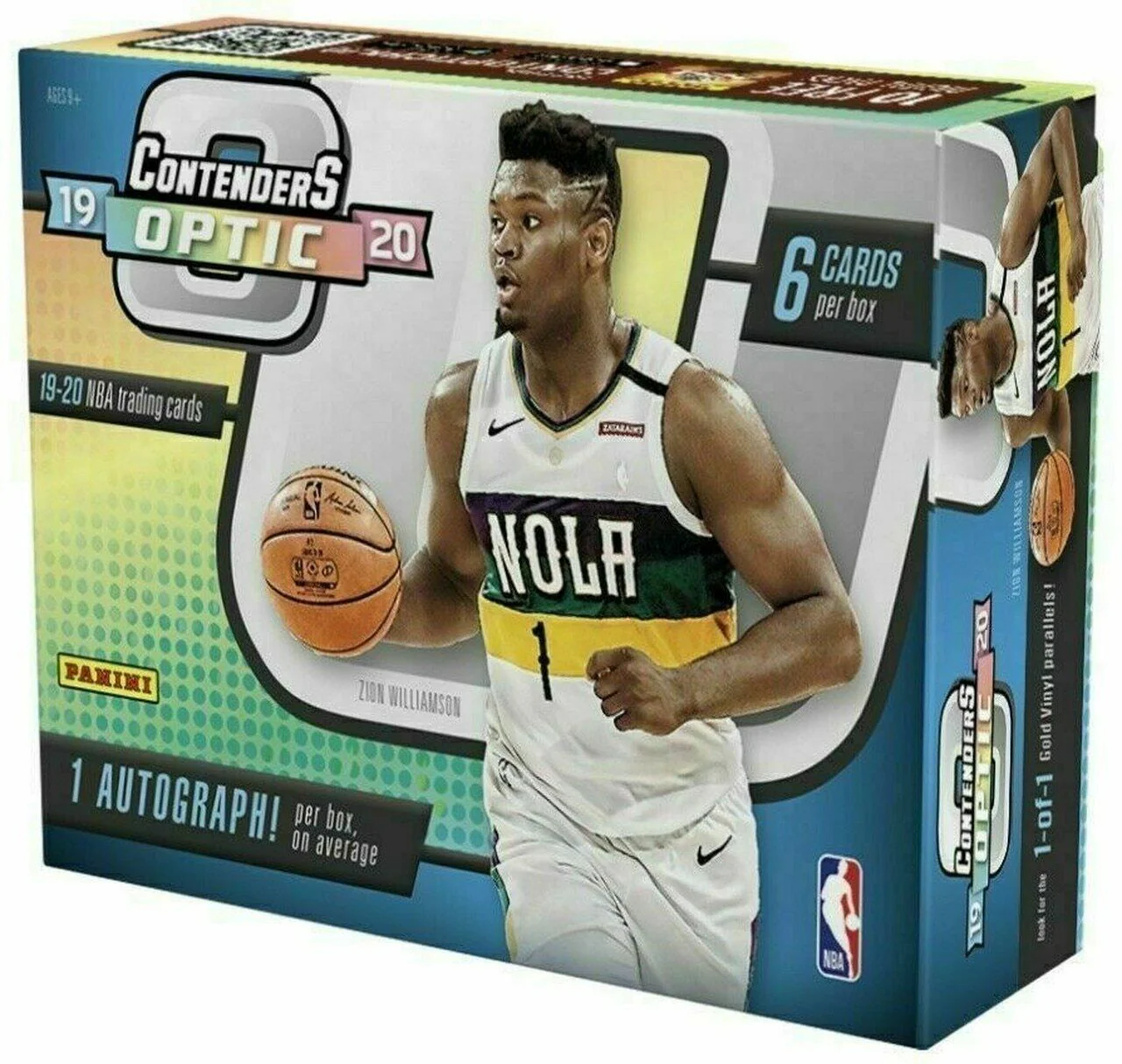 2019-20 Panini Contenders Optic Basketball Hobby Box