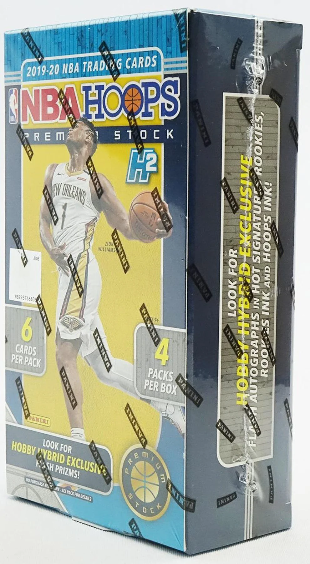 2019-20 Panini Hoop Premium Stock Basketball Hobby Hybrid Box