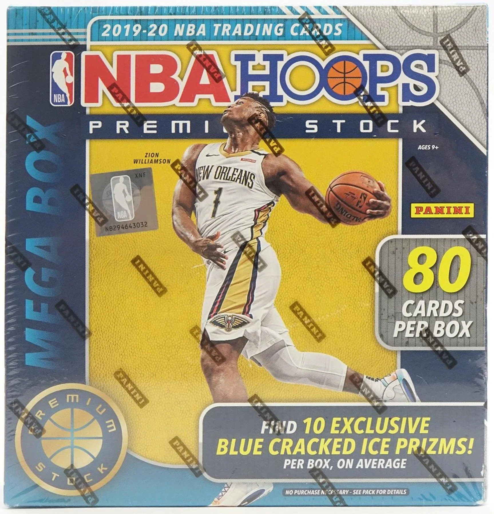 2019-20 Panini Hoops Premium Stock Basketball Mega Box