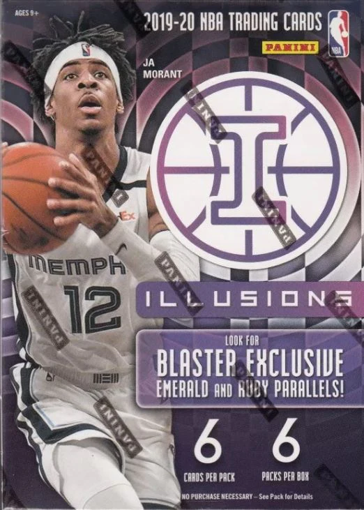 2019-20 Panini Illusions Basketball Blaster Box