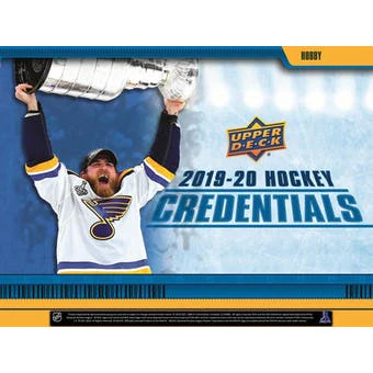 2019-20 Upper Deck Credentials Hockey Hobby Box