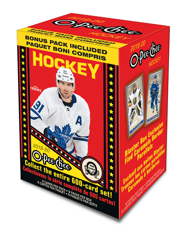 2019-20 Upper Deck O-Pee-Chee Hockey Blaster Box