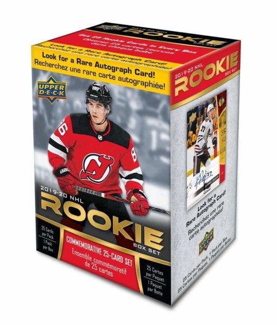 2019-20 Upper Deck Rookie Hockey Box Set