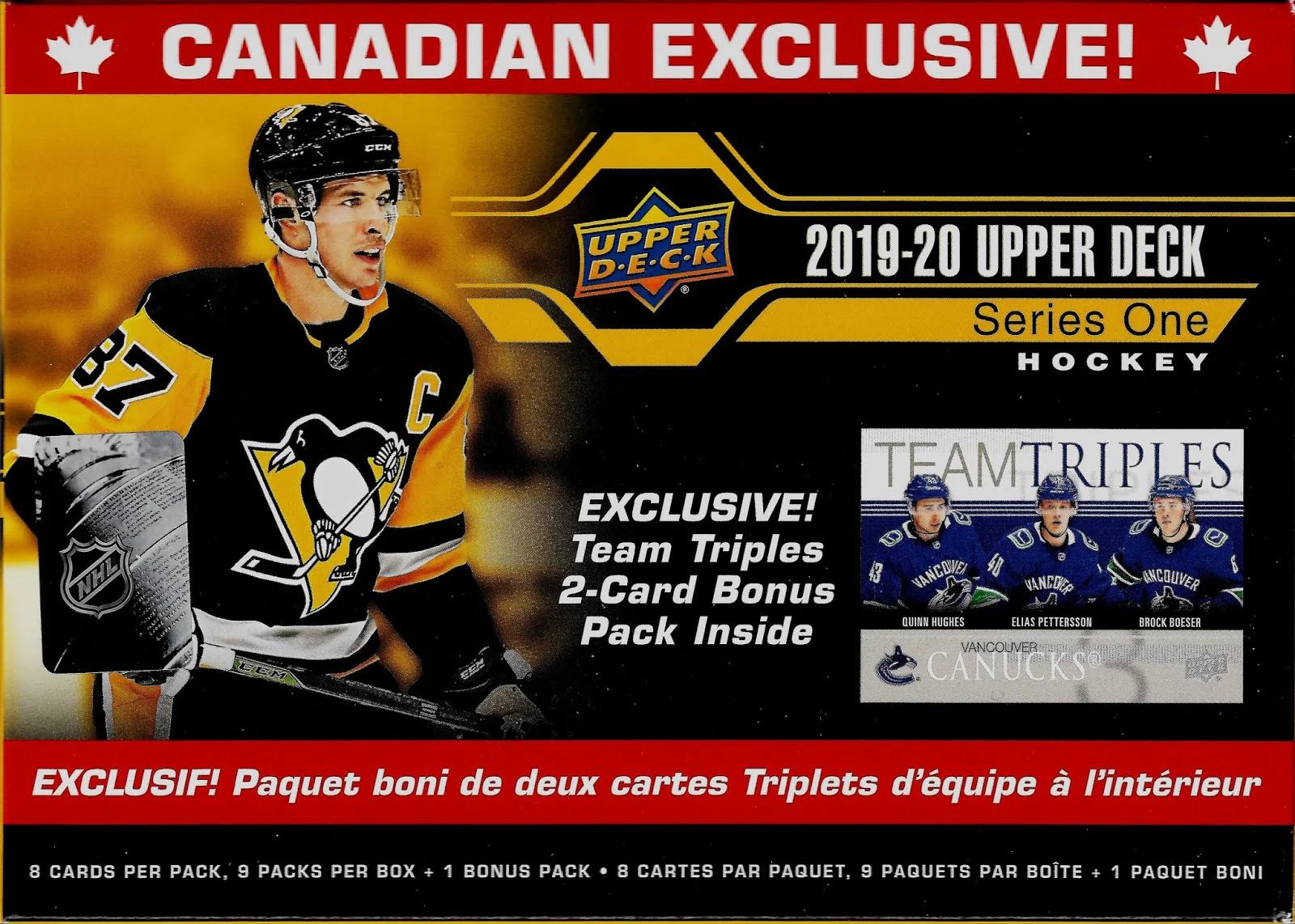 2019-20 Upper Deck Series 1 Hockey Canadian Exclusive Box - Image 2