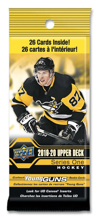 2019-20 Upper Deck Series 1 Hockey Fat Pack (Lot of 18 Packs)