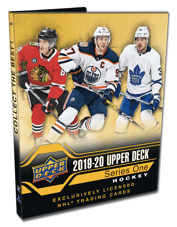 2019-20 Upper Deck Series 1 Hockey Starter Kit Binder