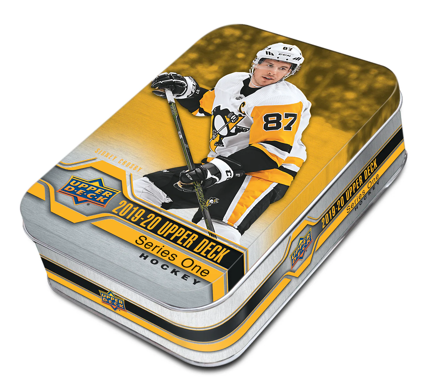 2019-20 Upper Deck Series 1 Hockey Tin Case (Case of 12 Tins)