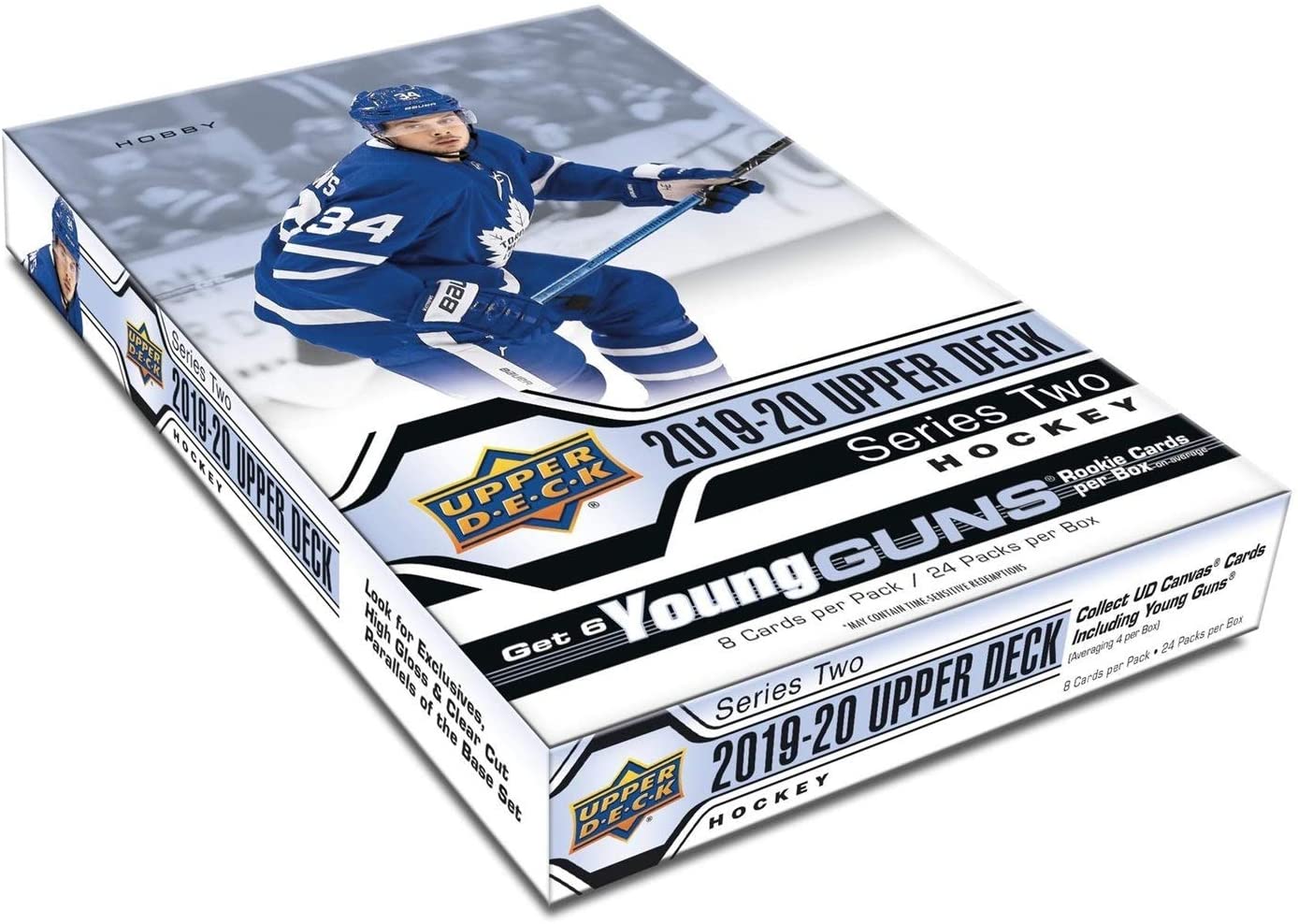 2019-20 Upper Deck Series 2 Hockey Hobby Case (Boxes of 12)