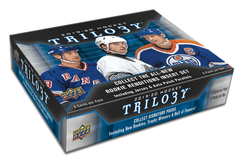 2019-20 Upper Deck Trilogy Hockey Hobby Inner Case (Boxes of 10)