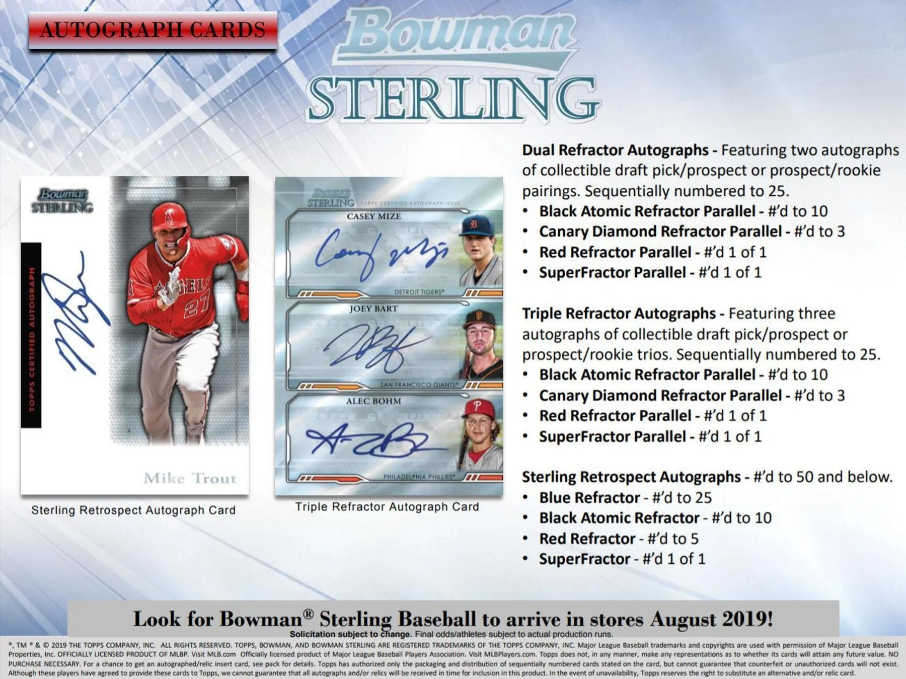 2019 Bowman Sterling Baseball Hobby Box - Image 5