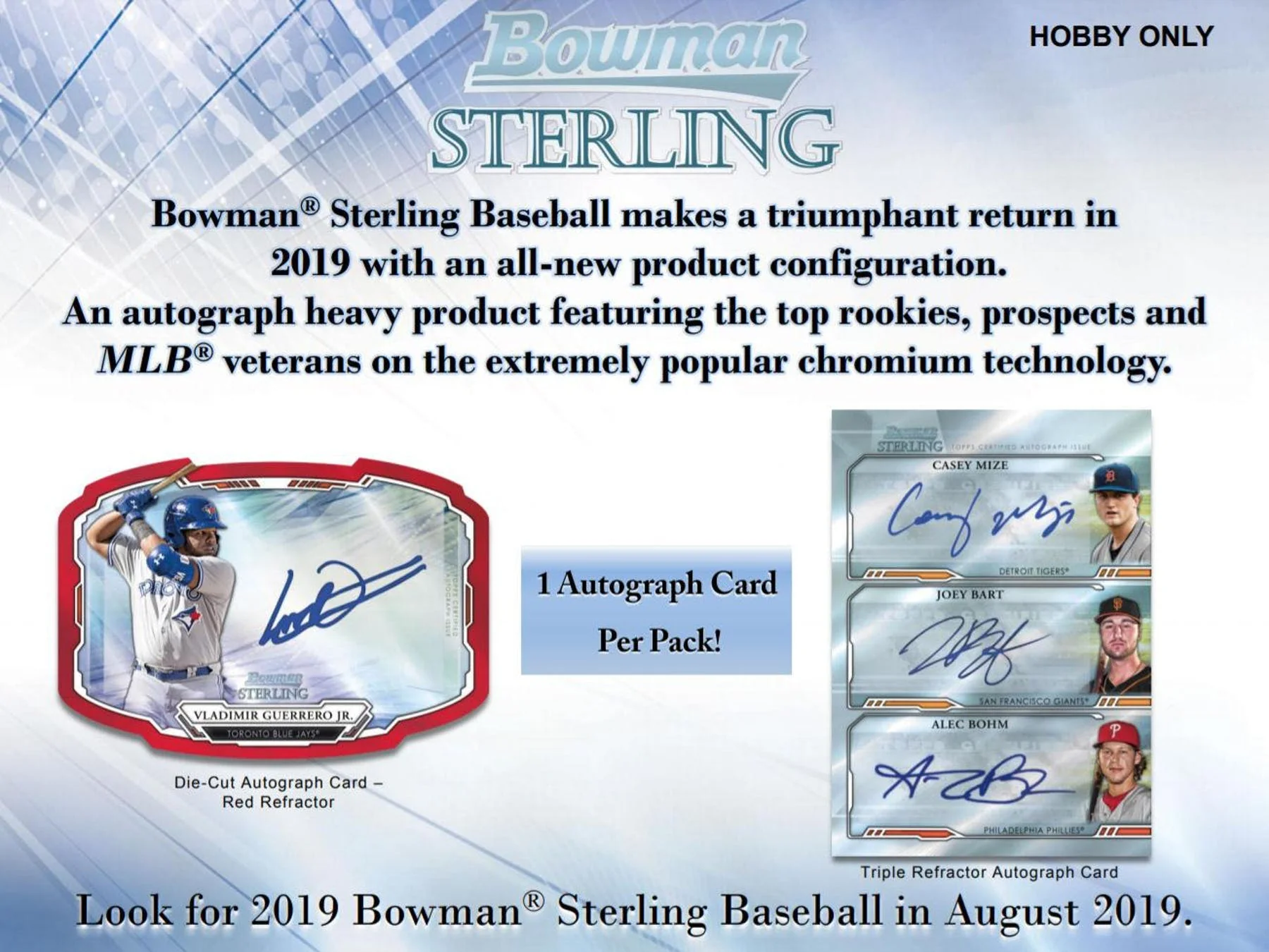 2019 Bowman Sterling Baseball Hobby Box - Image 6