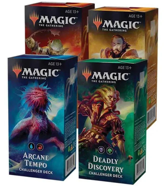 2019 Magic The Gathering Challenger Deck Box (Set of 4)