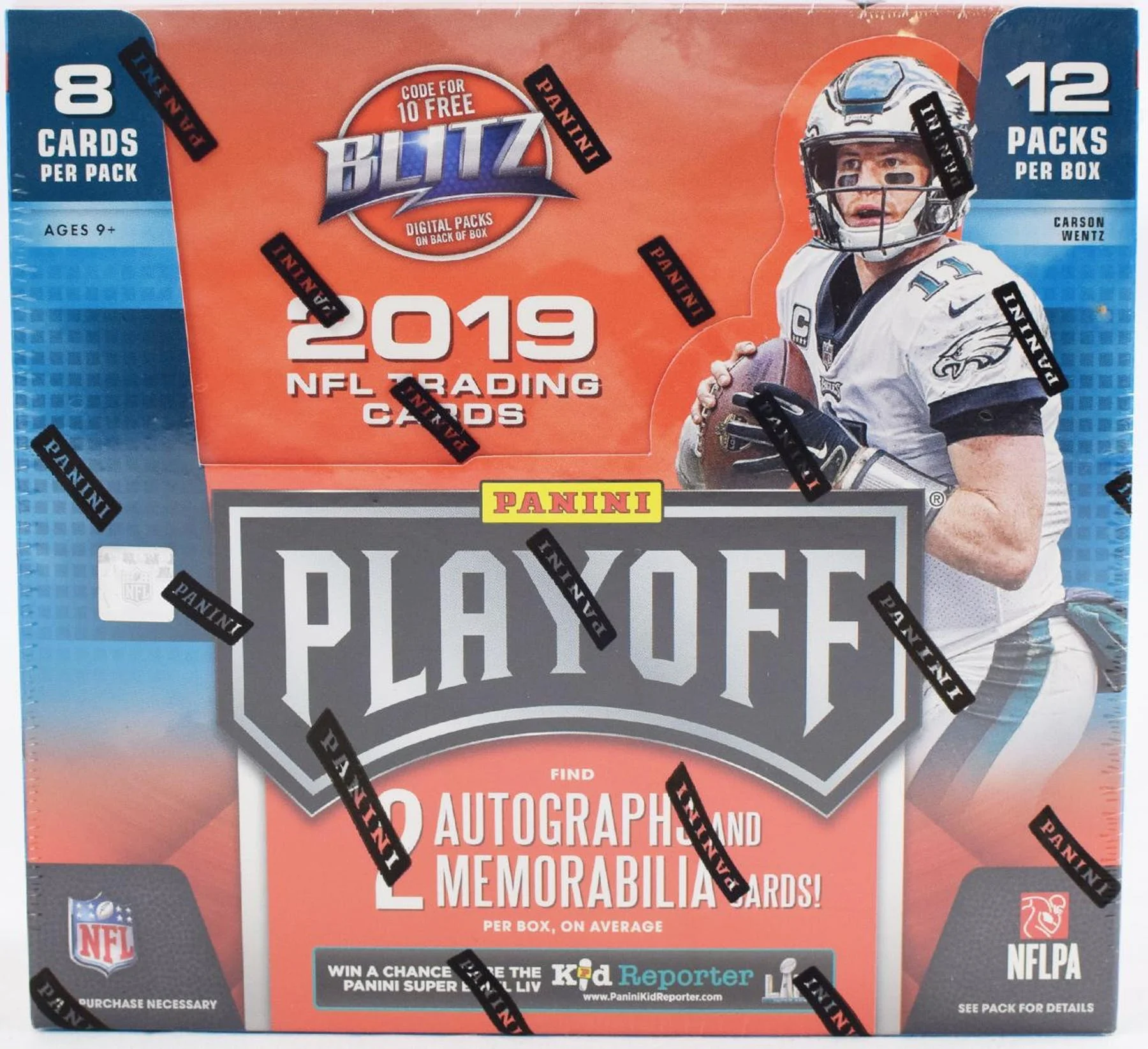 2019 Panini Playoff Football Hobby Box
