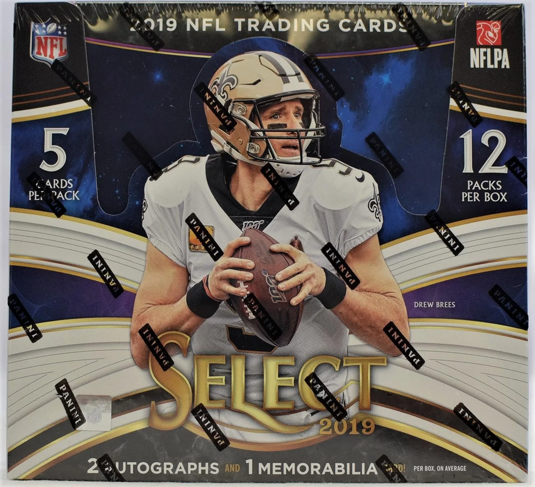 2019 Panini Select Football Hobby Sealed Box