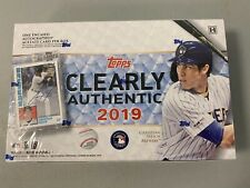 2019 Topps Clearly Authentic Baseball Hobby Box