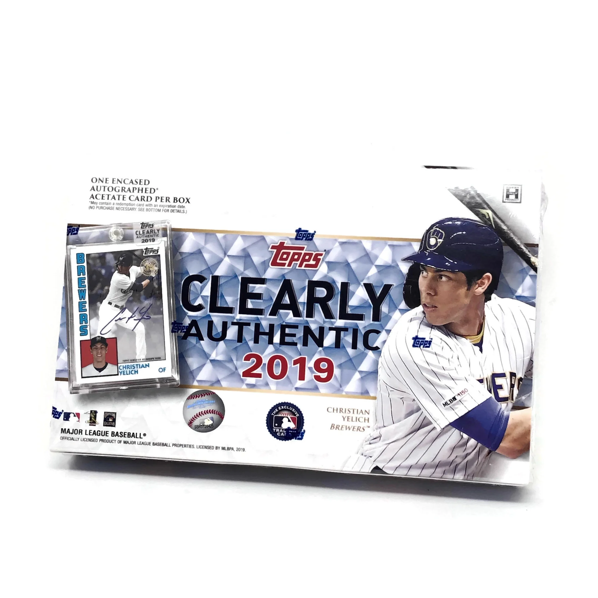2019 Topps Clearly Authentic Baseball Hobby Box - Image 2
