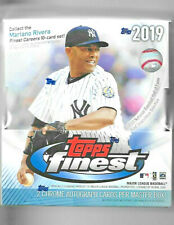 2019 Topps Finest Hobby Sealed Box