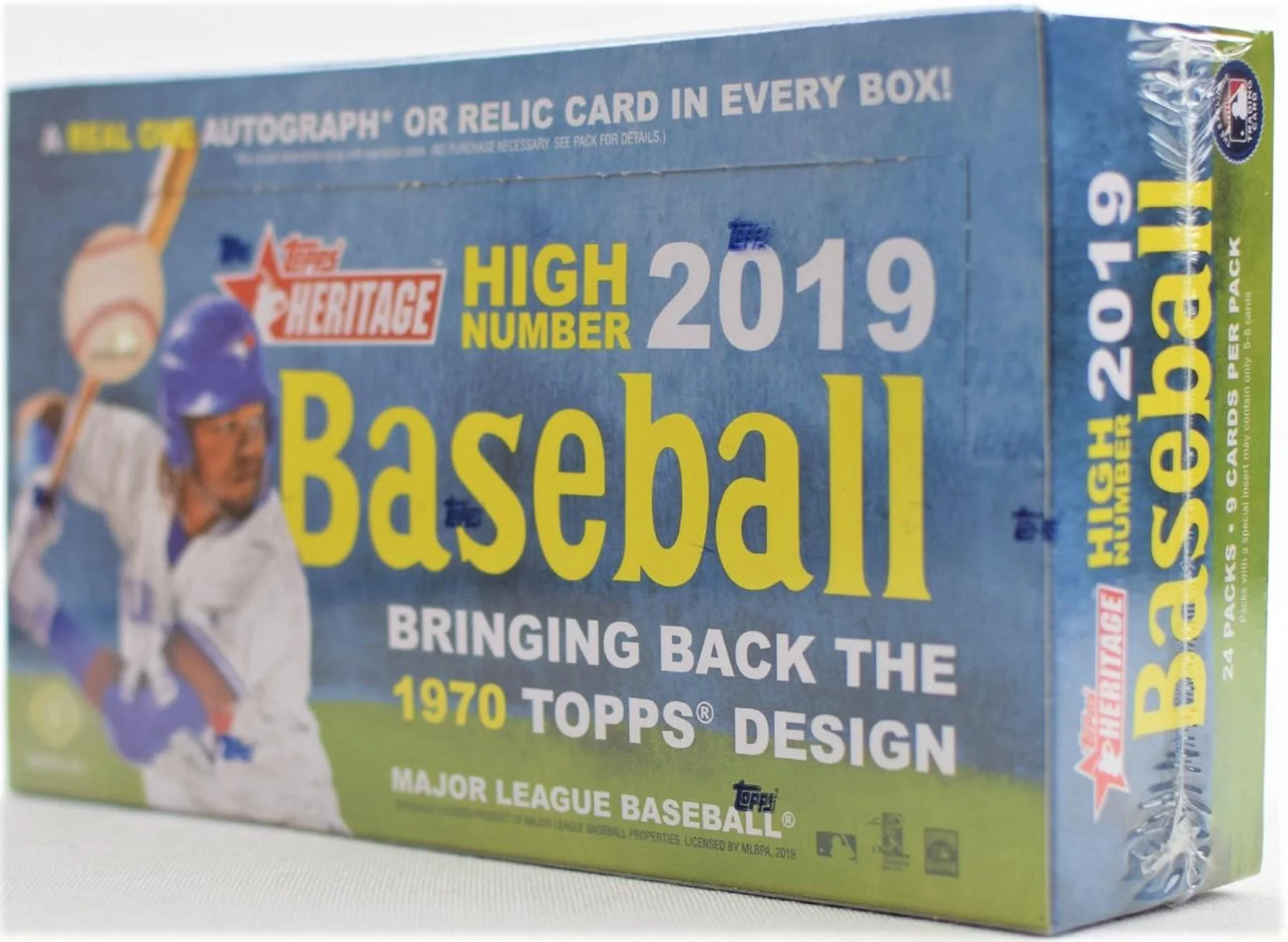 2019 Topps Heritage High Number Baseball Hobby Box - Image 2