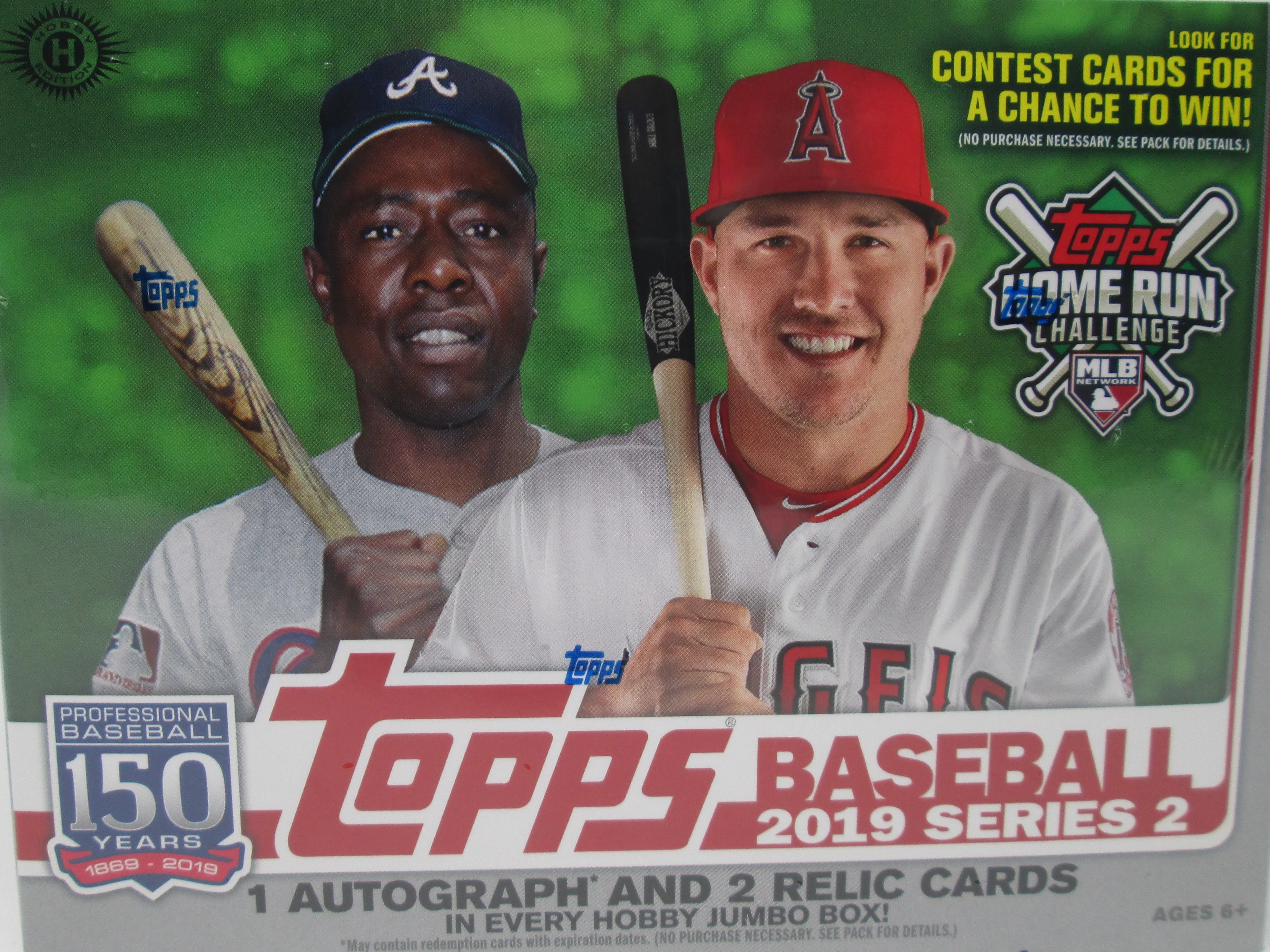 2019 Topps Series 2 Baseball Hobby Jumbo Box - Image 2
