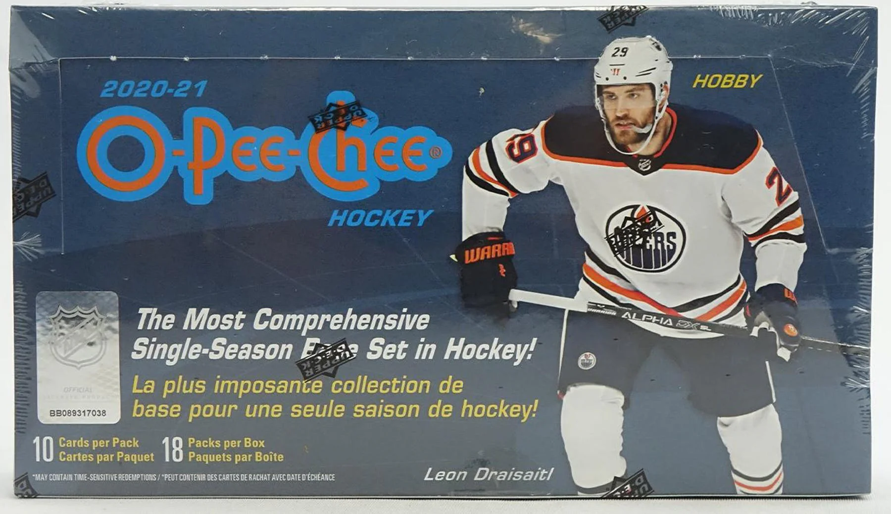 2020-21 Upper Deck O-Pee-Chee Hobby Box