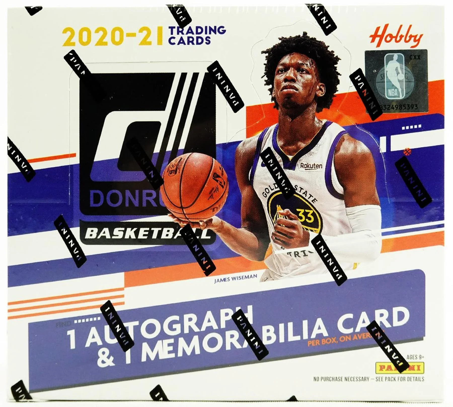 2020-21 Panini Donruss Basketball Hobby Box