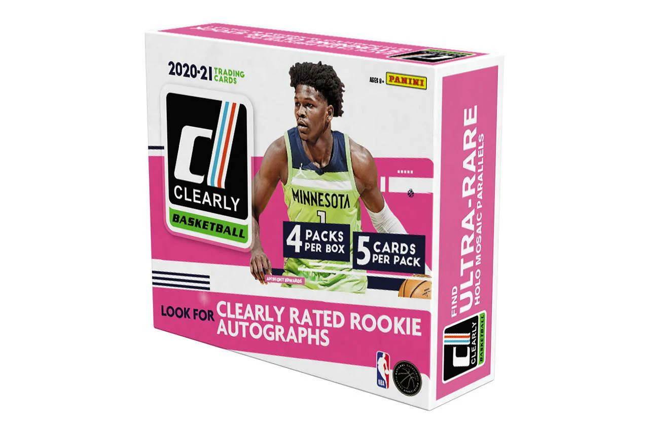 2020-21 Panini Donruss Clearly Basketball Box