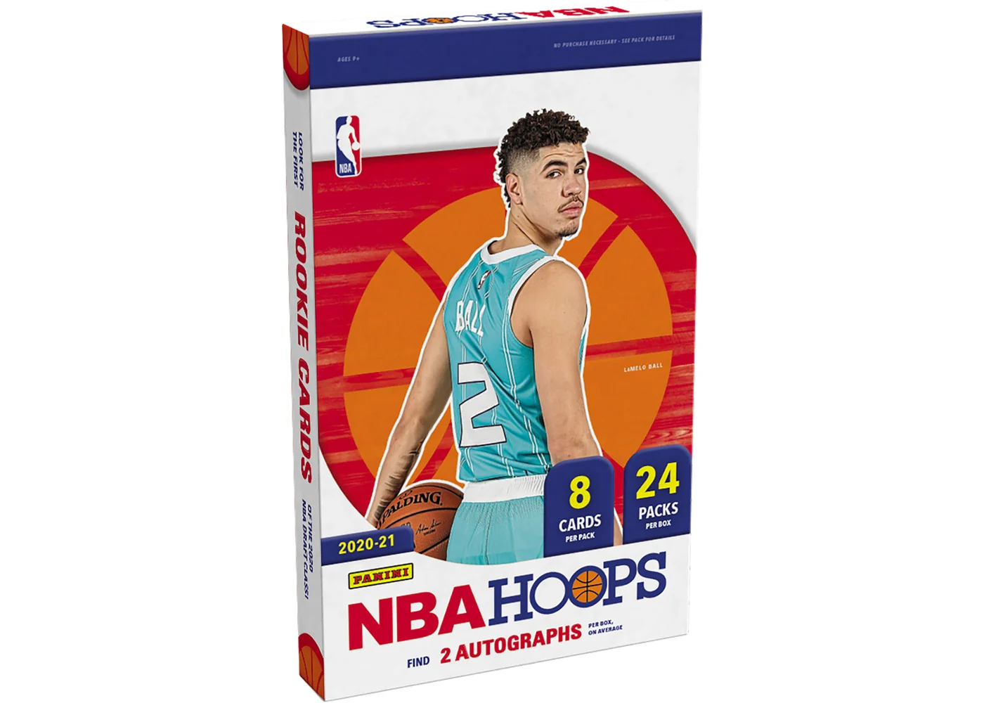 2020-21 NBA Panini Hoops Basketball Hobby Box