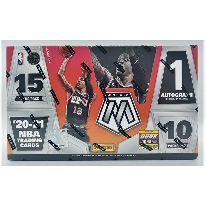 2020-21 Panini Mosaic Basketball Hobby Box