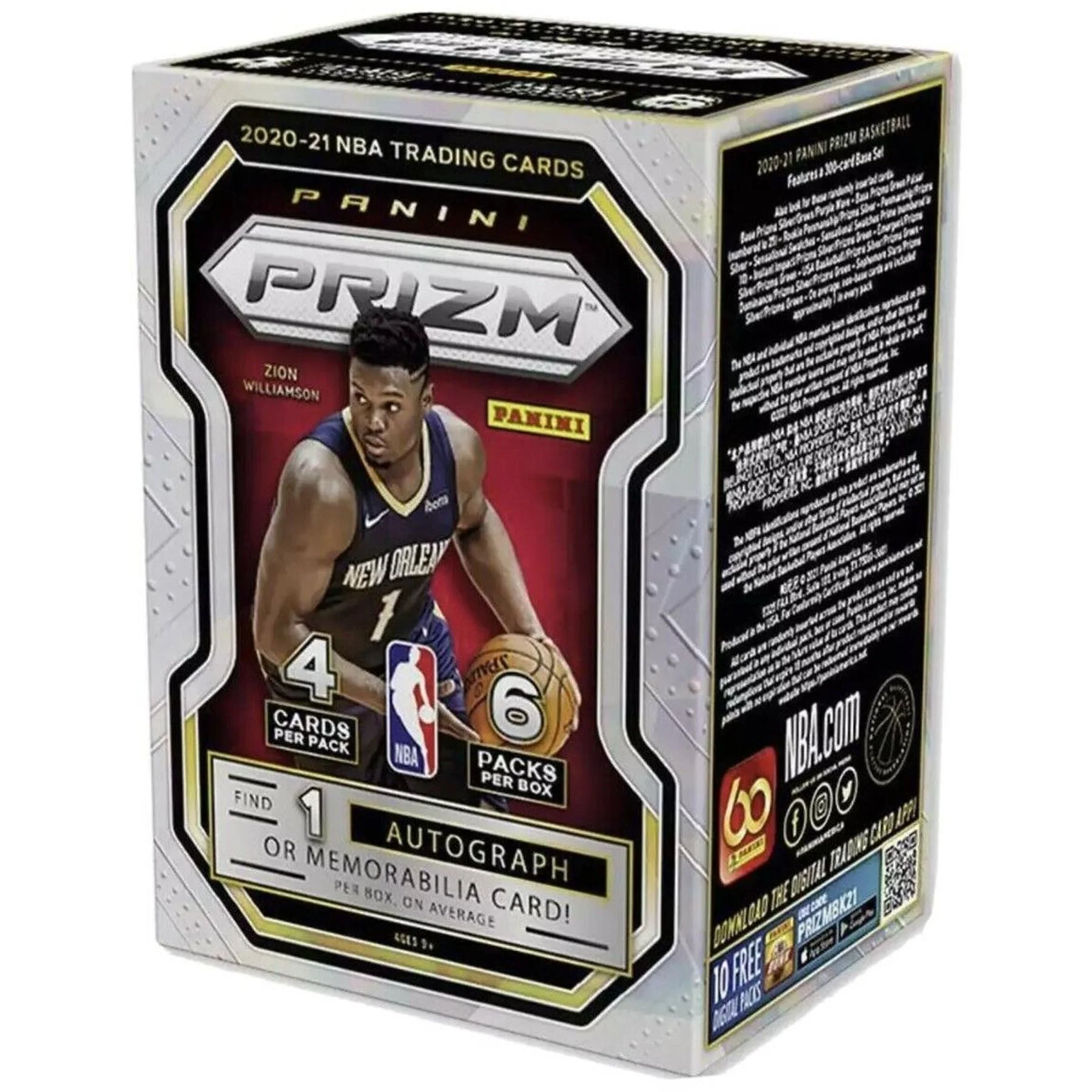 2020-21 Panini Prizm Basketball Blaster Box