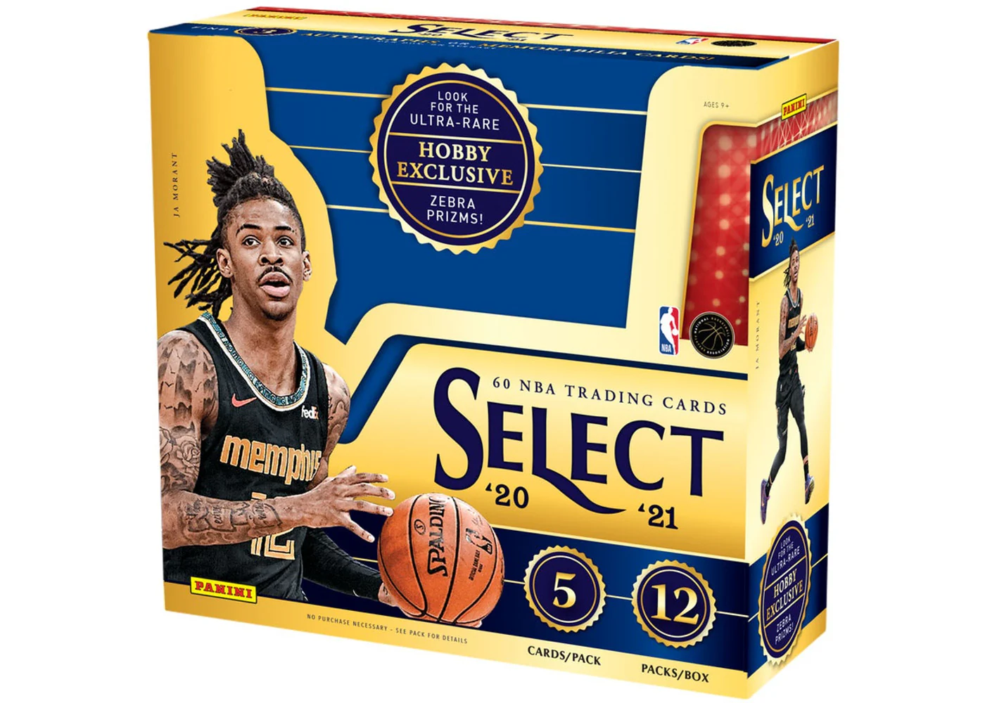 2020-21 Panini Select Basketball Hobby Box
