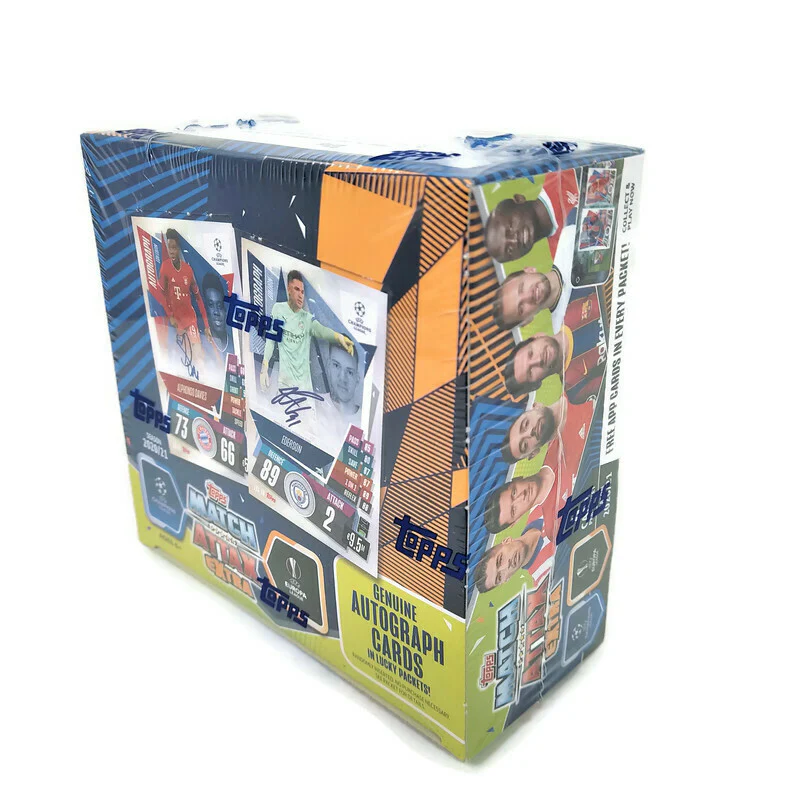 2020-21 Topps Match Attax Extra UEFA Champions & Europa League Soccer Booster Box - Image 2