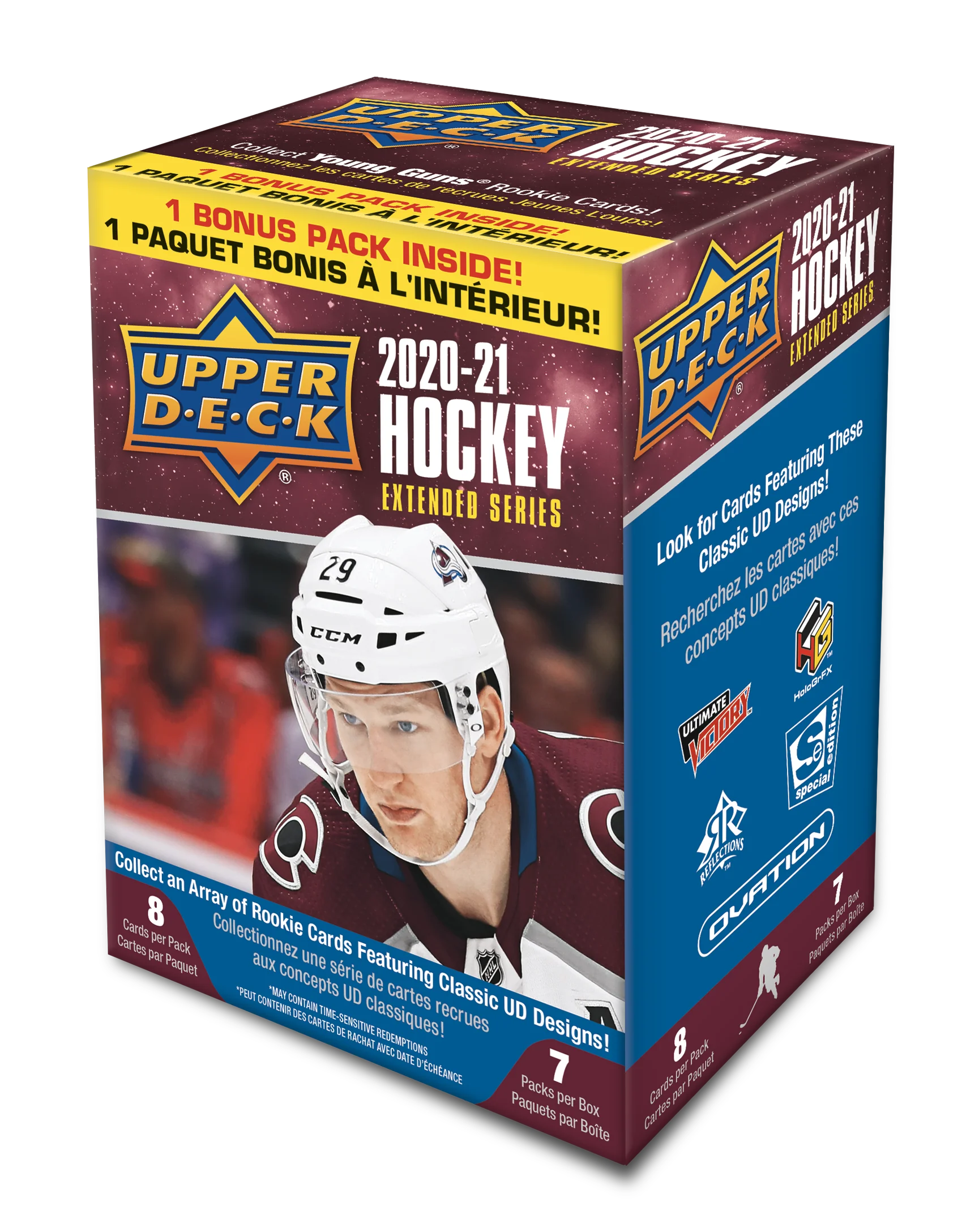 2020-21 Upper Deck Extended Hockey Blaster Case (Case of 20 Boxes)