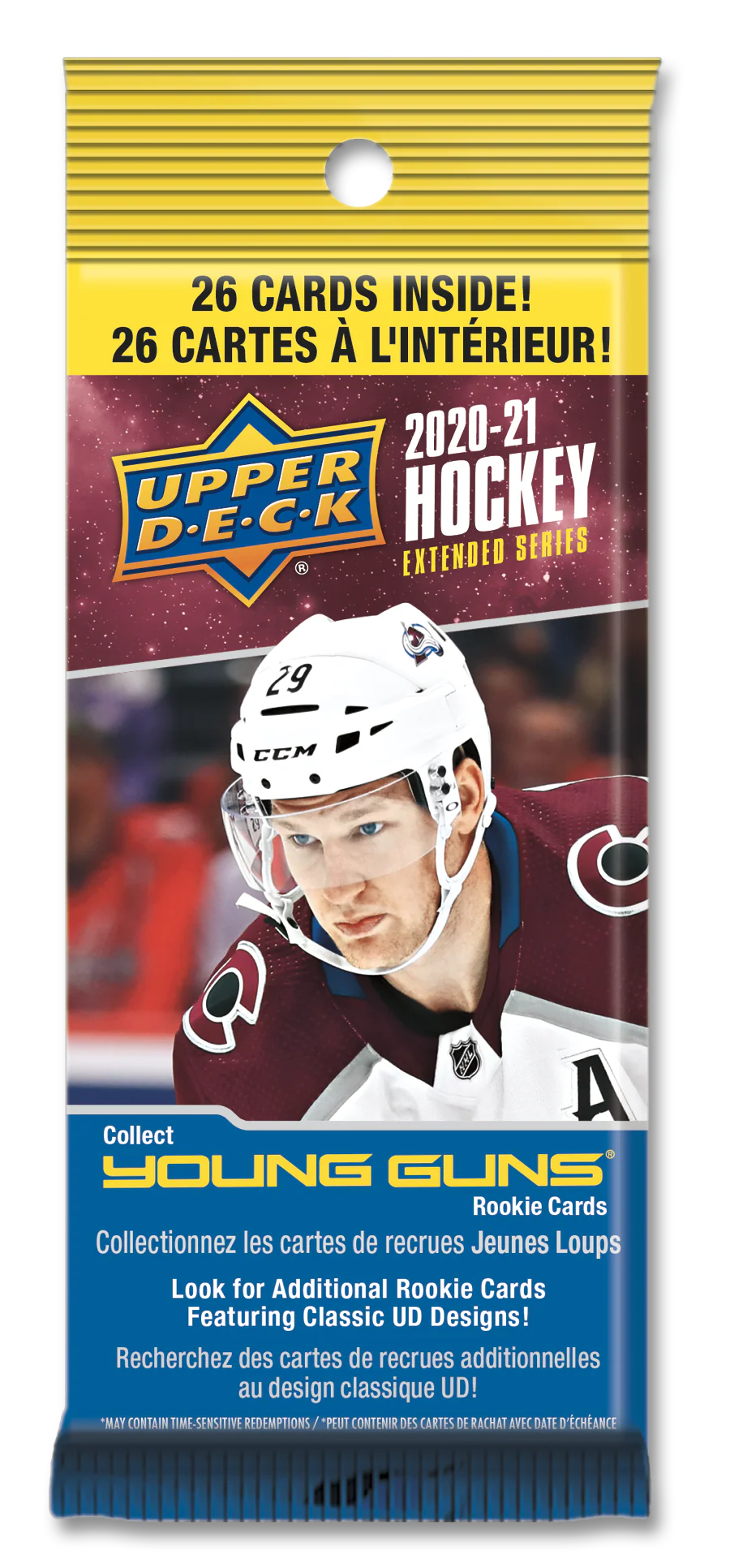 2020-21 Upper Deck Extended Hockey Fat Pack (Case of 6 Boxes)