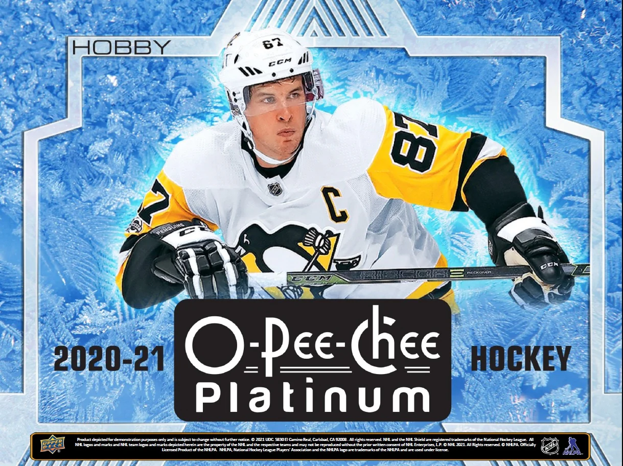 2020-21 Upper Deck O-Pee-Chee Platinum Hockey Hobby Box - Image 3