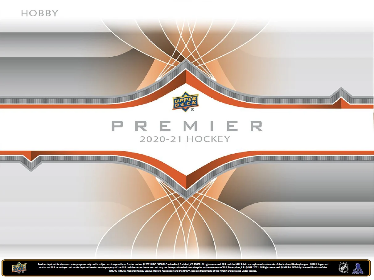 2020-21 Upper Deck Premier Hockey Hobby Box - Image 3