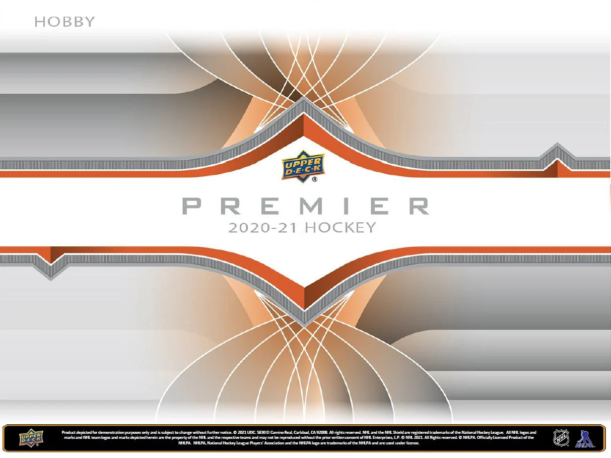 2020-21 Upper Deck Premier Hockey Hobby Inner Case (Inner Case of 5 Boxes) - Image 3
