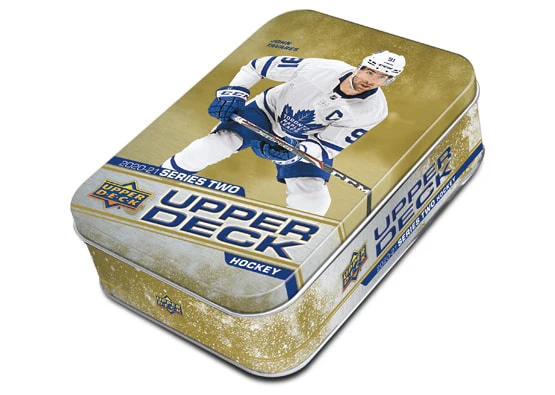 2020-21 Upper Deck Series 2 Hockey Tin Case (Case of 12 Tins)
