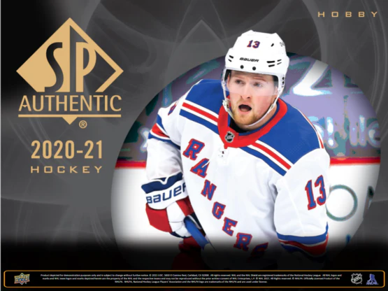 2020-21 Upper Deck SP Authentic Hockey Hobby Box - Image 3