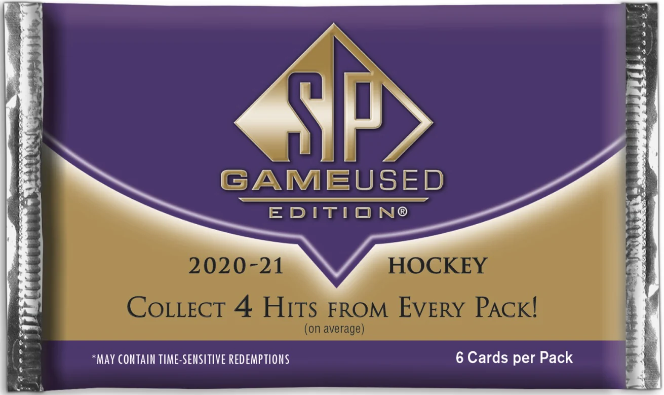 2020-21 Upper Deck SP Game Used Hockey Hobby Box - Image 2