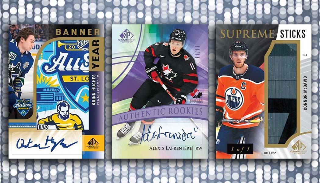2020-21 Upper Deck SP Game Used Hockey Hobby Box - Image 3