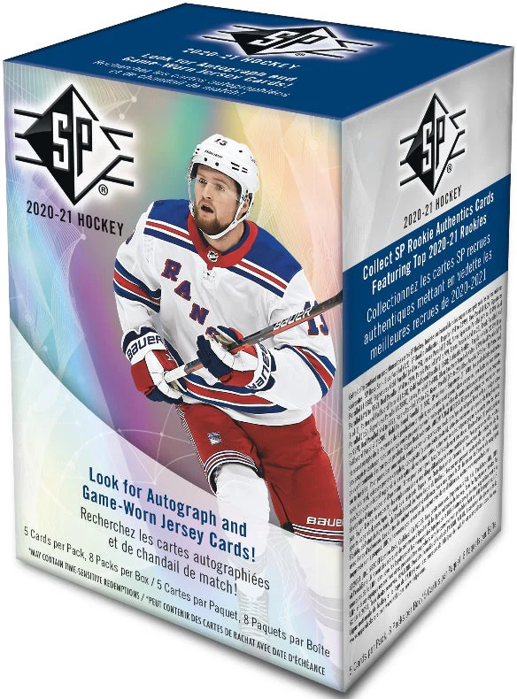 2020-21 Upper Deck SP Hockey Blaster Box Case (Case of 20 Boxes)