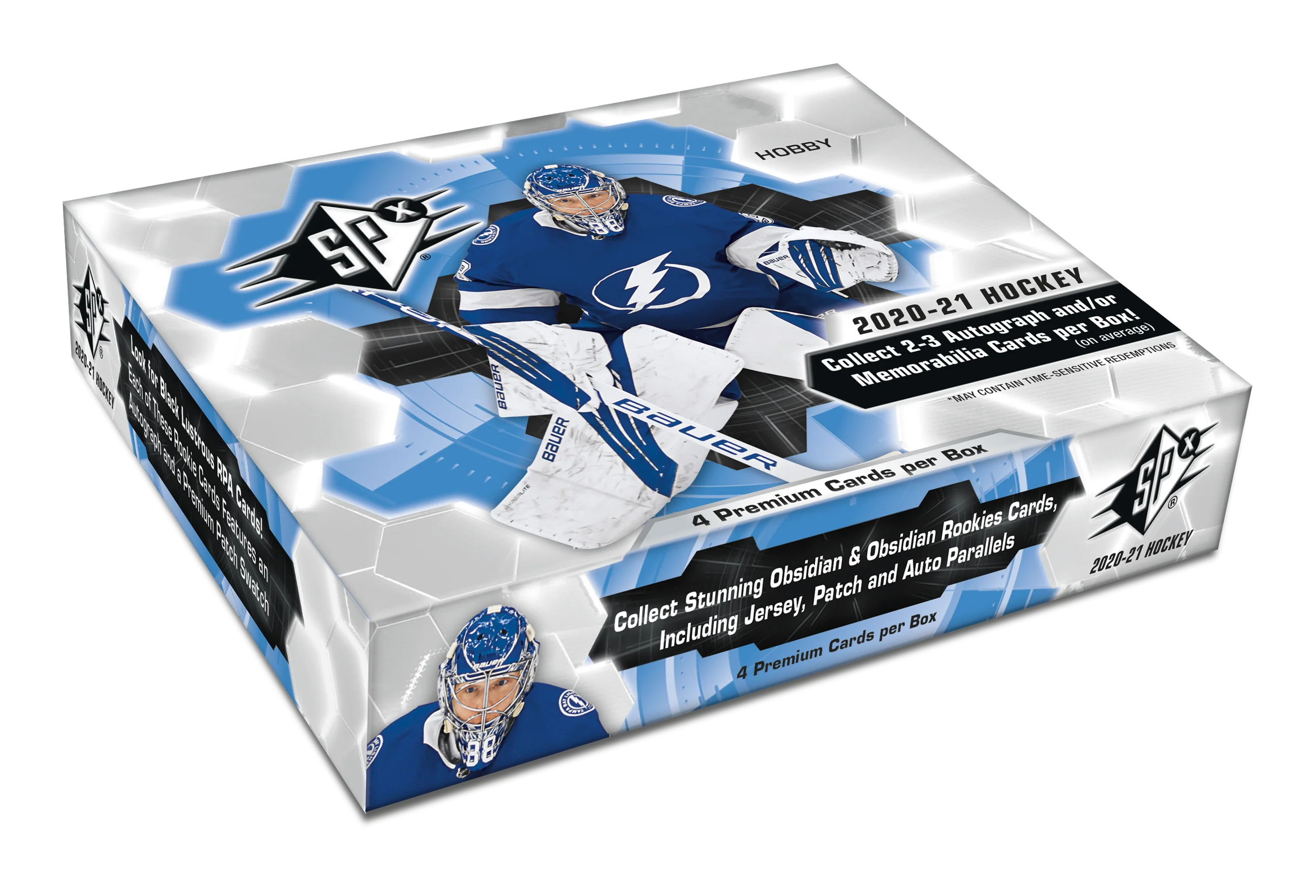 2020-21 Upper Deck SPX Hockey Hobby Inner Case (Inner Case of 10 Boxes)