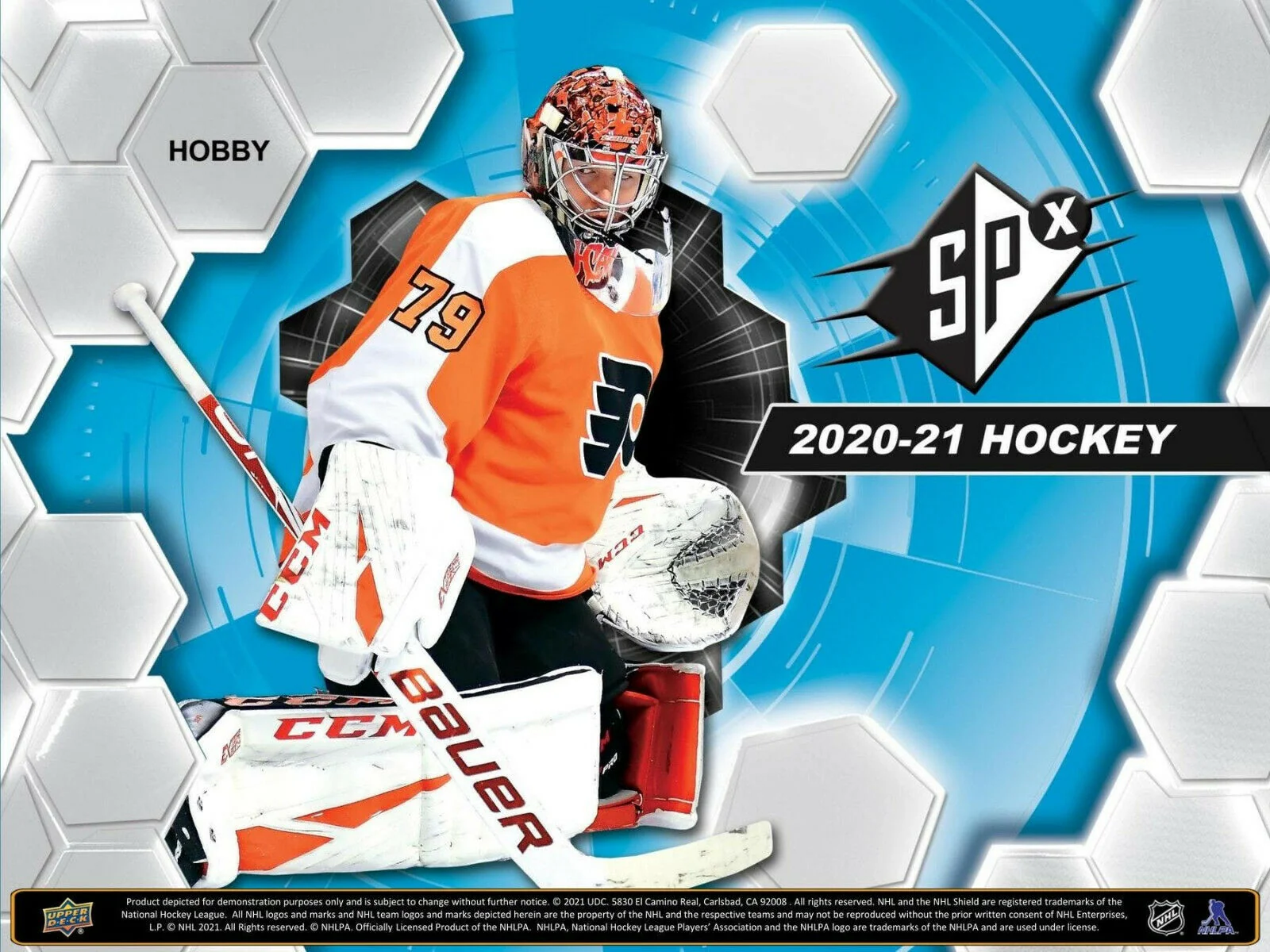 2020-21 Upper Deck SPX Hockey Hobby Inner Case (Inner Case of 10 Boxes) - Image 3