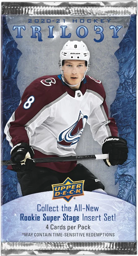 2020-21 Upper Deck Trilogy Hockey Hobby Inner Case (Inner Case of 10 Boxes) - Image 3
