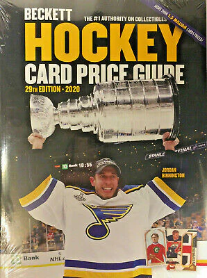 2020 Beckett Hockey Card Annual Price Guide 29th Edition Jordan Binnington